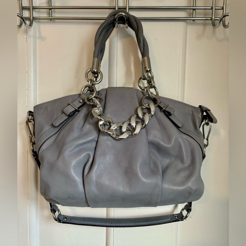 Coach bag with chain